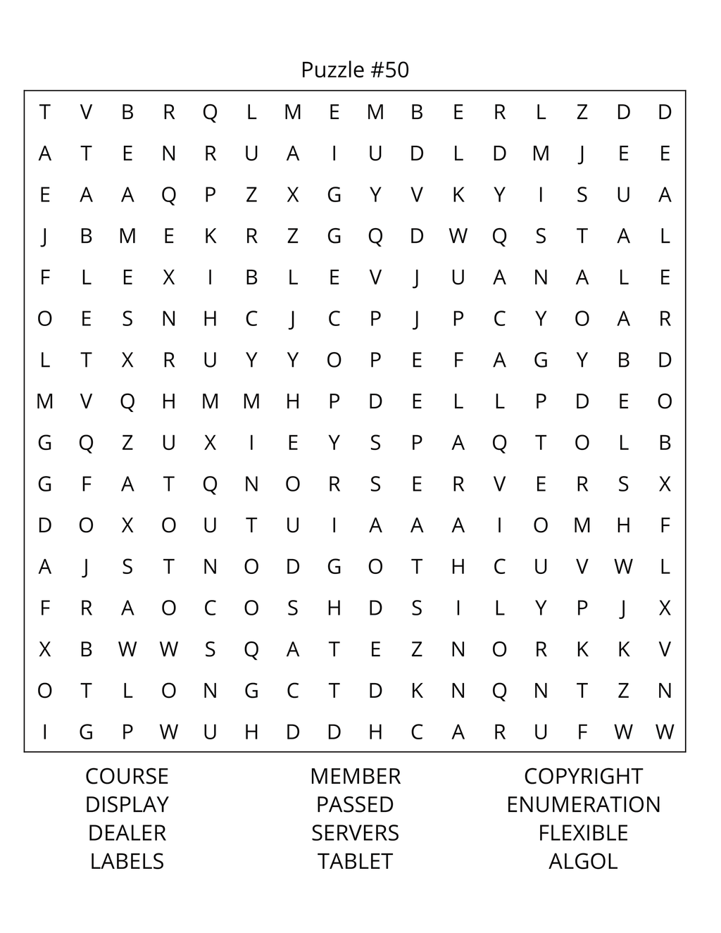 Computer Programming Word Search: Large Print