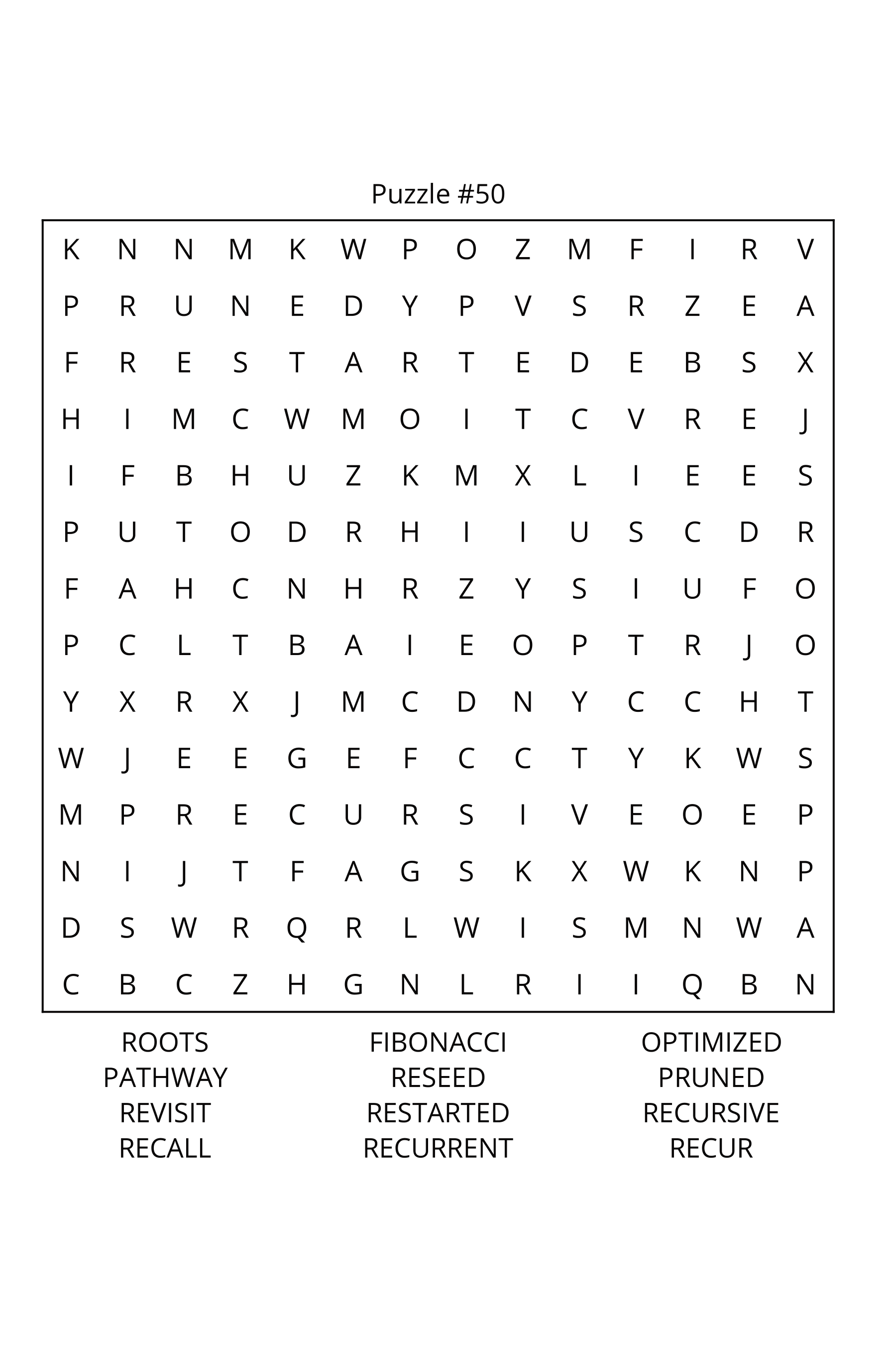 Computer Programming Word Search: Travel Size