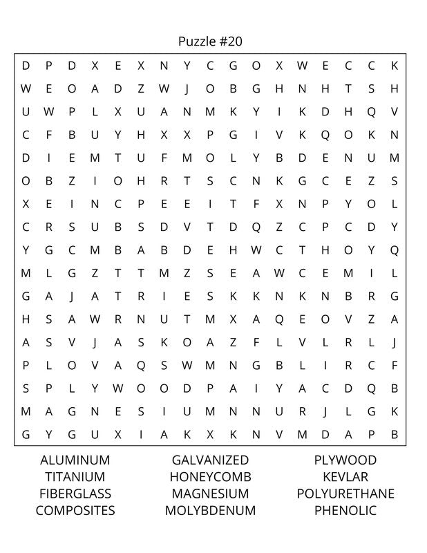 Airplane Pilots Word Search: Large Print