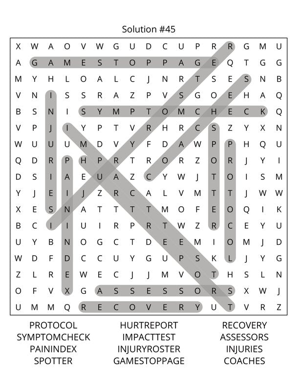 American Football Word Search: Large Print