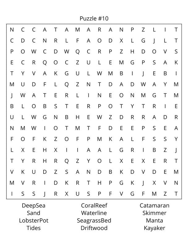 Fishing Word Search: Large Print