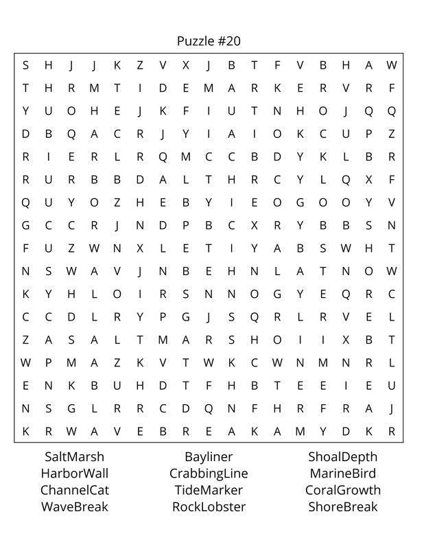 Fishing Word Search: Large Print