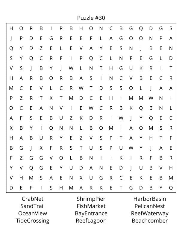 Fishing Word Search: Large Print