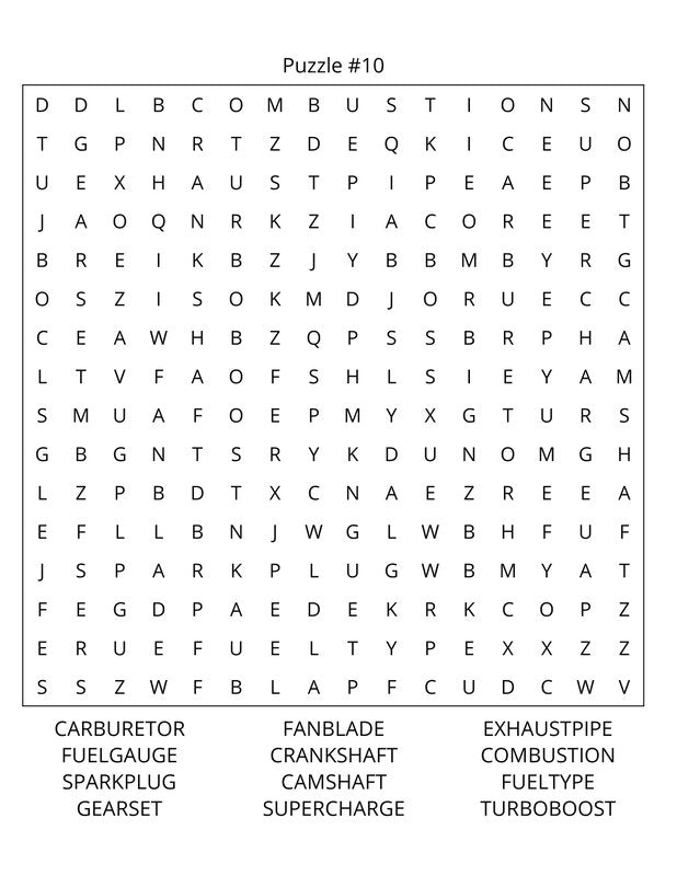 Helicopters Word Search: Large Print