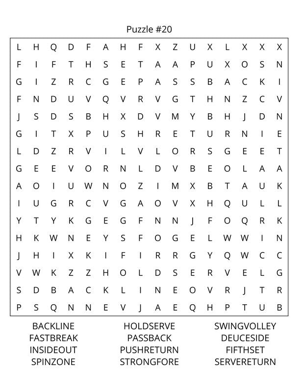 Tennis Word Search: Large Print