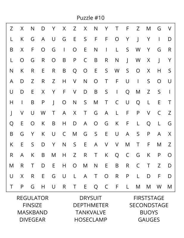 Watersports Word Search: Large Print