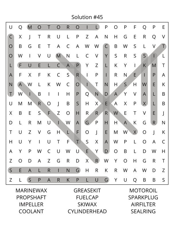 Watersports Word Search: Large Print